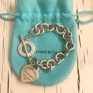 Return to Tiffany Heart Tag Toggle Bracelet